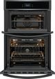 Frigidaire Gallery® 27" Smudge-Proof® Black Stainless Steel Oven/Micro Combo Electric Wall Oven -4