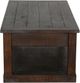Sunny Designs™ Homestead Tobacco Leaf Coffee Table with Casters-4