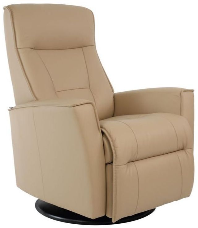 Fjords® Relax Harstad Latte Large Dual Motion Swivel Recliner-0