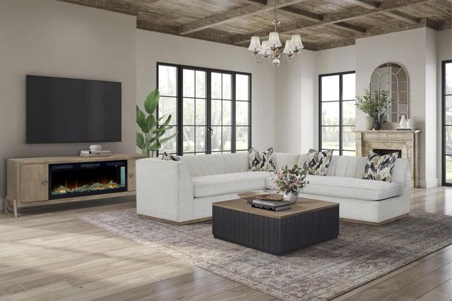Bernards Elure Latte 84" Media Console-1