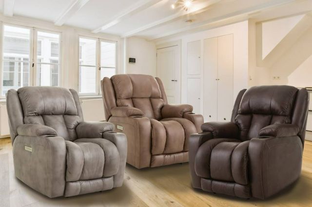 HomeStretch Dreamweaver Ash Triple Power Recliner-2