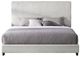 Legends Home Bridger Minky Stone King Upholstered Panel Bed-4