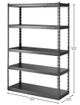 Gladiator® Hammered Granite 48" Wide EZ Connect Rack with 18" Deep Shelves-1