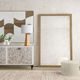 Bassett Mirror Ansul Ant Gold Floor Mirror-5