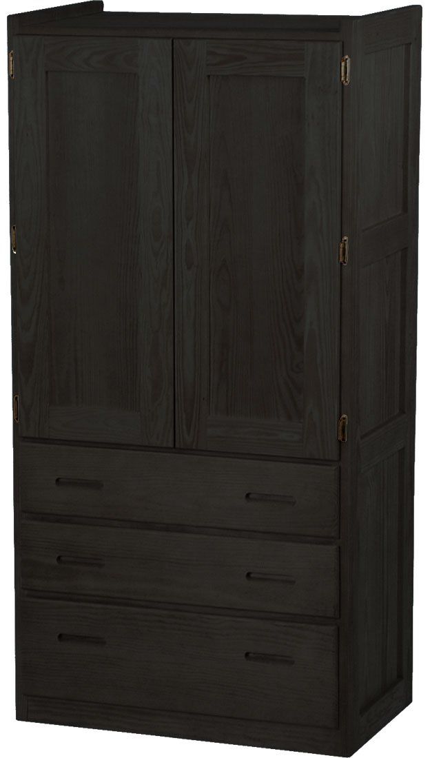 Crate Designs™ Furniture Espresso Wall Unit-0