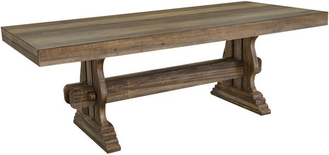 International Furniture Direct Marquez Brown Dining Table-0