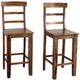 Porter International Designs Tahoe 2-Piece Harvest Bar Chair Set-0