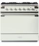 AGA™ Elise 36" White Pro Style Dual Fuel Range-0