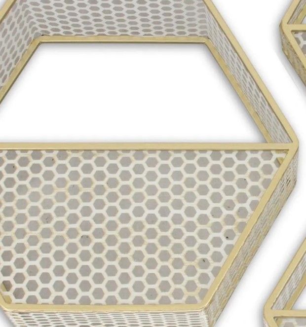 Classy Art Style 19 Chrome/Gold Wall Mirror-1