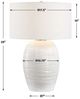 Uttermost® Alkman Powder White Glaze Table Lamp-3