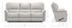 La-Z-Boy® Turner Charcoal Leather Wall Reclining Sofa-5