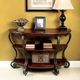Furniture of America® May Brown Cherry Sofa Table-1