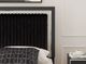 Signature Design by Ashley® Zuraleus Black King Upholstered Panel Bed-5