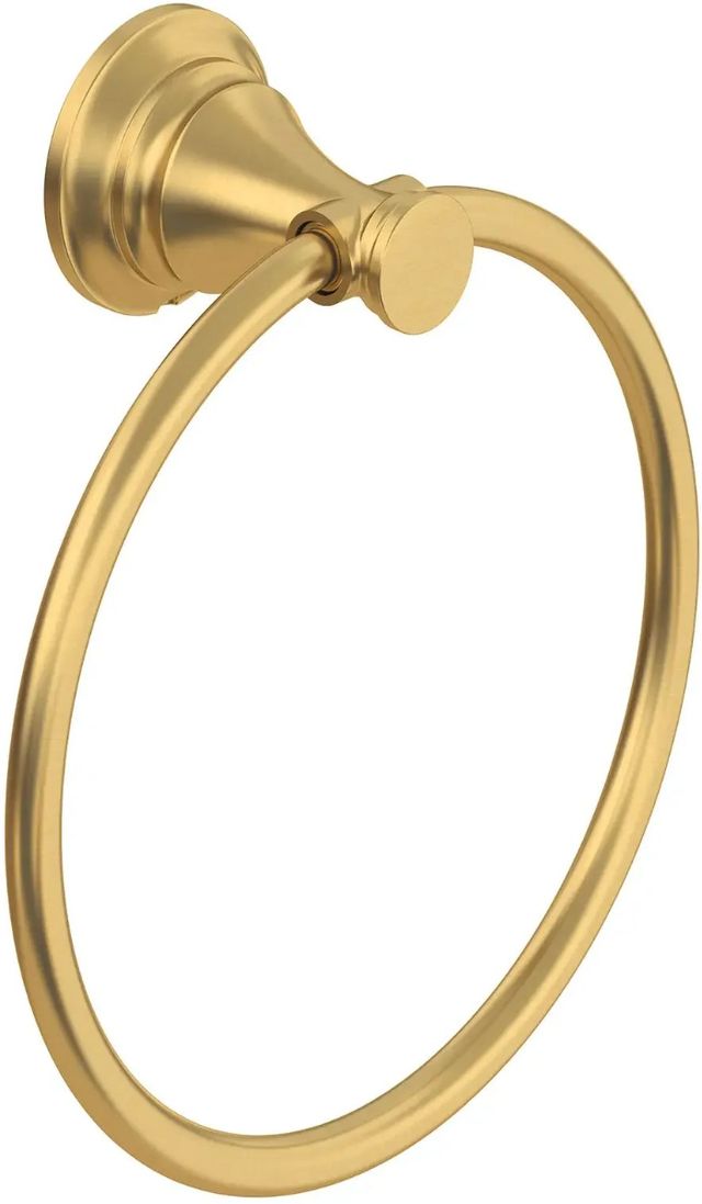 American Standard Delancey® Brushed Cool Sunrise Towel Ring-0