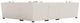 Bernhardt Barnes Bernhardt Living 4-Piece White L-Shape Sectional-3