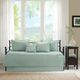 Olliix by Madison Park 6 Piece Seafoam Quebec Reversible Daybed Cover Set-1