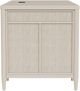 Riverside Furniture Maren White Sand Executive Desk-3