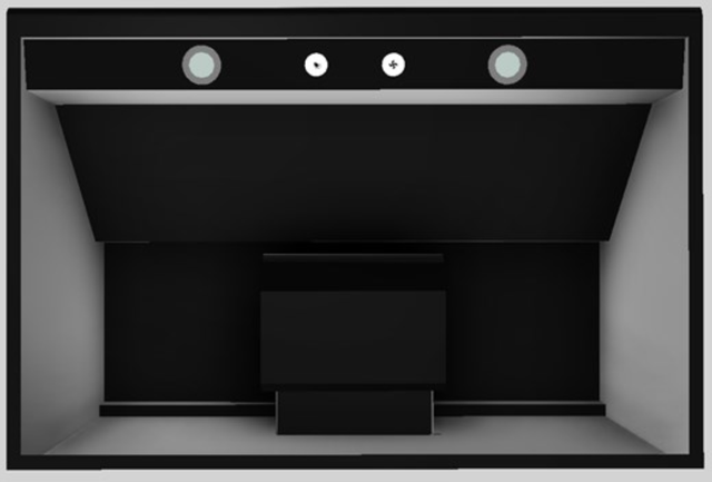 Vent-A-Hood® 36" Black Wall Mounted Range Hood-3
