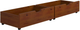 Donco Kids Light Espresso Twin/Twin Mission Bunk Bed With Dual Under Bed Drawers-2