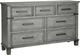 Signature Design by Ashley® Russelyn 4-Piece Gray King Storage Bed Set-2