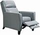 Superstyle Furniture Ltd. Customizable 35 Leather Manual Recliner-1