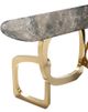 VIG Furniture Modrest Colton Brown/Gold Console Table-2