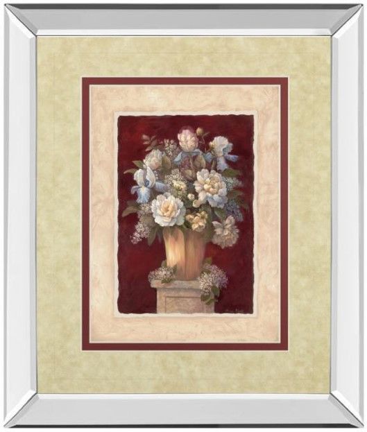 Classy Living Vivian Flasch Traditional Red Il 34" Wall Art-0