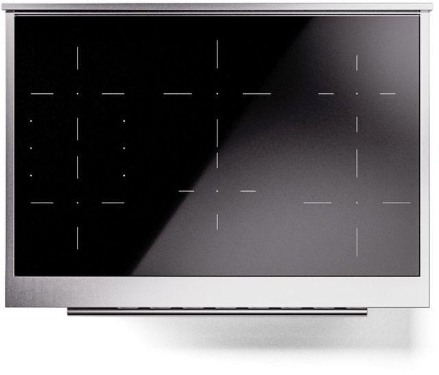Ilve® Professional Plus II 36" Custom RAL Color Pro Style Induction Range-3