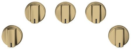 Café™ Brushed Brass Gas Cooktop Knob Kit-0