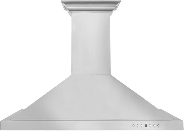 ZLINE 48" Stainless Steel Wall Mounted Range Hood with CrownSound® Bluetooth Speakers-0