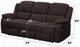 ACME Furniture Madden Brown Reclining Sofa-2