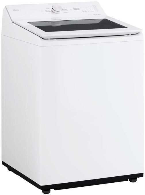 LG 5.0 Cu. Ft.  Alpine White Impeller Top Load Washer with EasyUnload™ & AI Sensing-2