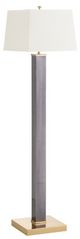 Wildwood Lamps Square Shooter Black Nickel Floor Lamp-1
