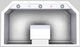 Vent-A-Hood® Designer Series 42" White Wall Mounted Range Hood-3