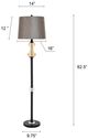 Stylecraft Madison Bronze and Elegance Floor Lamp-2