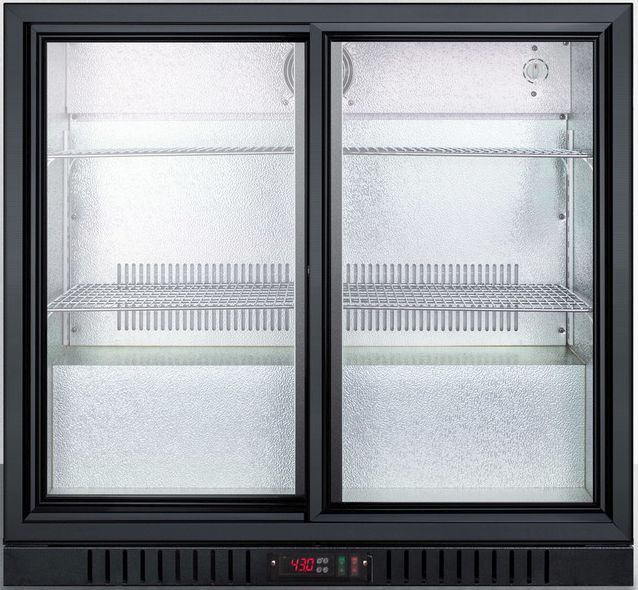 Summit® Commercial Series 7.4 Cu. Ft. Black Beverage Center-0