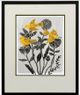 Stylecraft Birds in My Garden II Black/White/Yellow Wall Art-0