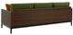 Signature Design by Ashley® Horizon Hall Brown/Green Aluminum/Fabric Outdoor Sofa-3