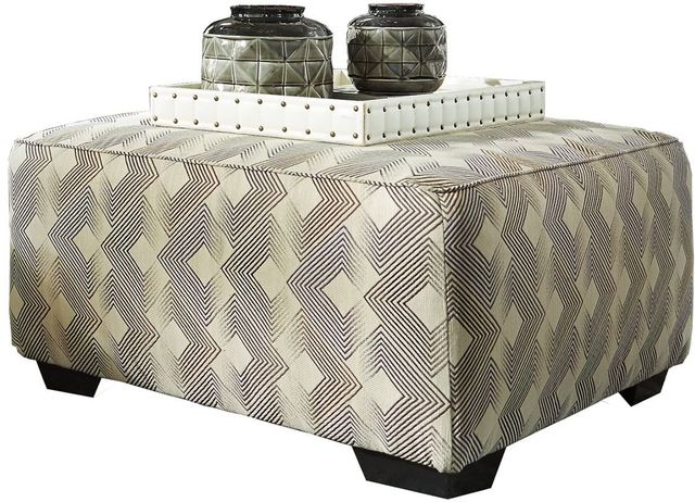 Signature Design by Ashley® Eltmann Slate Oversized Ottoman-2
