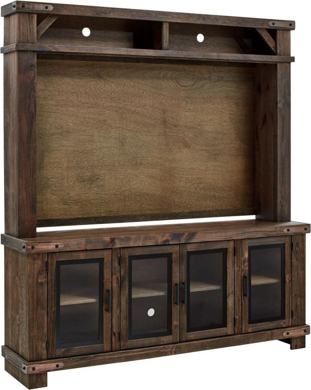 aspenhome® Sawyer Brindle 78'' Console and Hutch-0