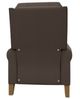 Best® Home Furnishings Customizable Joanna Leather Power Tilt Headrest High Leg Recliner with Honey Birch Legs-3