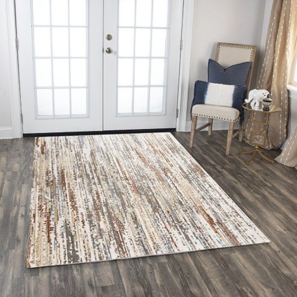 Rizzy Home Jasper Brown 5'x8' Rectangular Rug-4