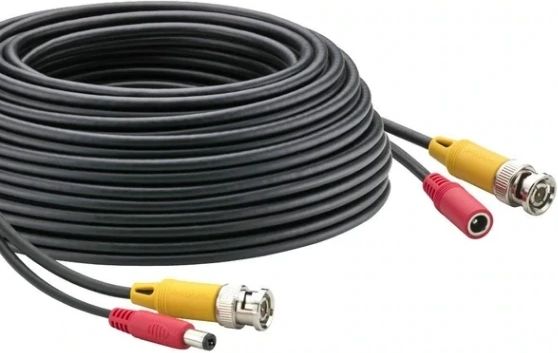 RadioShack 50-Foot BNC Video 2.1mm DC Power Extension Cable-0