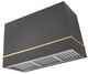 AGA Loge 48" Slate Wall Mounted Range Hood with Antique Brass Trim-0