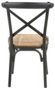 Nest Home Collections Xavier Black/Natural Dining Side Chair-3
