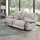 New Classic® Home Furnishings Camden Brown Power Reclining Loveseat with Power Headrest and Footrest-2