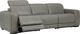 Signature Design by Ashley® Correze 3-Piece Gray Power Reclining Sectional Sofa-4