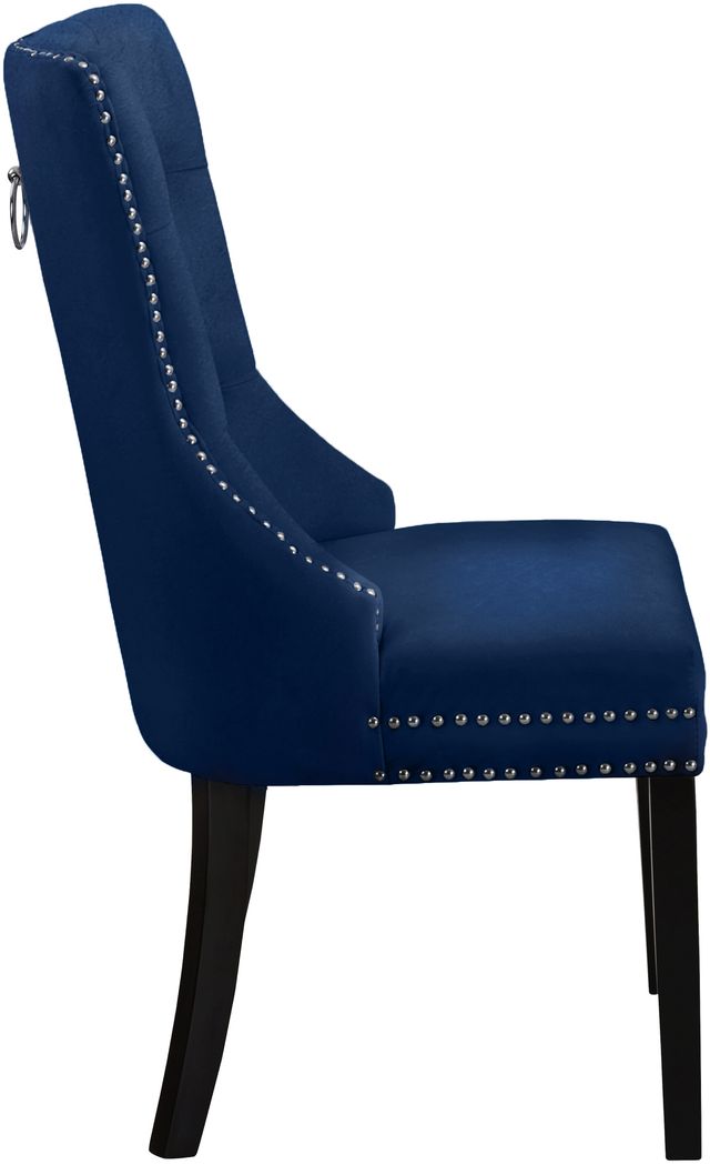Meridian Furniture Nikki Navy Velvet Dining Chair-3