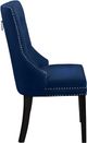 Meridian Furniture Nikki Navy Velvet Dining Chair-3