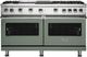 Viking® 5 Series 60" Eucalyptus Pro Style Gas Range-0